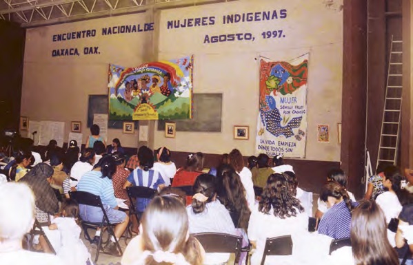 Primer Encuentro Nacional de Mujeres Indígenas, Oaxaca, agosto 1997